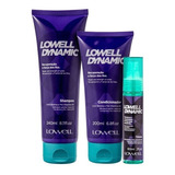 Lowell Dynamic Shampoo Condicionador Tônico Fortalece Cabelo