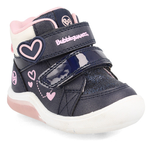 Zapatilla Niña Bubblegummers Tokio Azul - Rosado 22 - 25