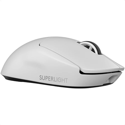 Mouse Logitech Pro X Superlight 2 Lightspeed Recarga Blanco