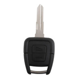 Carcasa De Llave Remota 2 Botones Para Vauxhall Zafira Negro