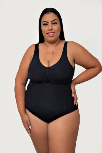 Maiô Plus Size Sem Bojo Tamanhos Especiais 58 60 62 64