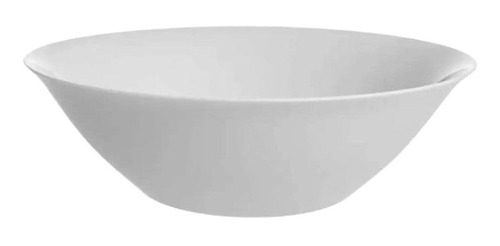 Ensaladera Bowl Carine Luminarc Vidrio Blanco Templado 27cm