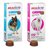 Combo Bravecto Antipulga Carrapato 1 - 20a56kg + 1 - 20a40kg