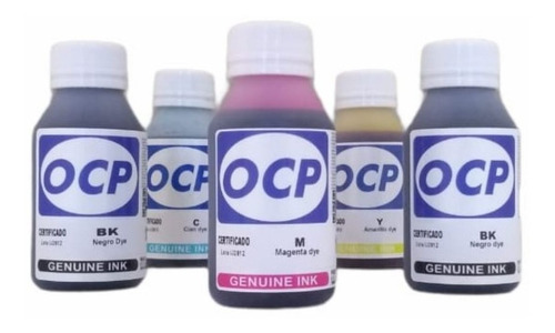 Tinta Continua Ocp Para Canon 6810 4810 4910 7210 5x100ml