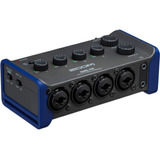 Zoom Ams-44 4x2 Usb Interfaz Audio Para Streaming Y Músicos