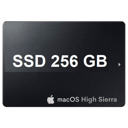 Ssd 256gb Para Mac A1286 A1278 2010 2011 2012 + High Sierra