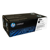 Toner Hp 36a (cb436ad) Duall Negro