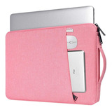 Funda Para Laptop De 15,6 In, Con Agarre/impermeable/rosa