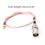 Bnc Hembra A Mcx Macho Rg316 Cable De Coleta 30 Cm Rf Coaxia