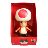 Boneco Toad Rosa Toadette Brinquedo Super Mario Bros Grande