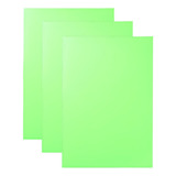 100 Folhas Papel Offset A4 Colorido 180g Verde Profissional