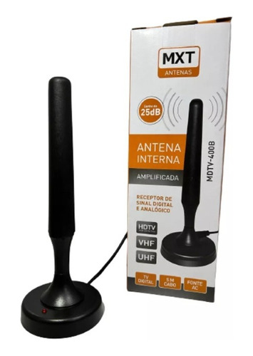 Antena Digital Interna Mxt Antenas- 25db 400b- Sku 203h