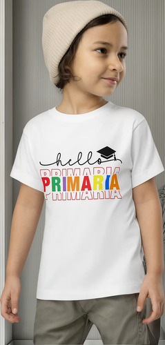 Playera De Graduación. Hello Primaria. Playera Fin De Curso