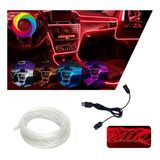 Wire Hilo 3m Luminoso Luz Neon Cable Tron Led Tira Vistoso