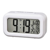 Reloj Despertador De Mesa Blanco