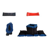 Combo Fitness 2 Bandas Elastica + Tobillera + Soga De Regalo