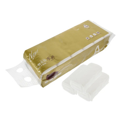 12 Rollos De Papel Higiénico Sin Núcleo, Rollo De 5 Capas