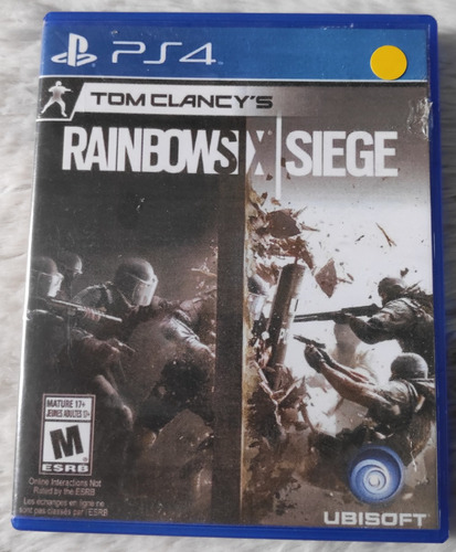 Jogo Tom Clancy Rainbow Siege (playstation 4, Mídia Física)