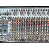 Mesa De Som Behringer Eurodesk 24 Canais Com Case