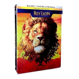El Rey Leon 2019 Steelbook Disney Pelicula Blu-ray + Dvd