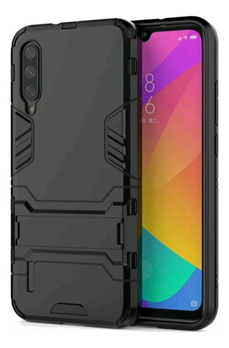 Estuche Para Xiaomi Mi 9 Lite Armor Negro