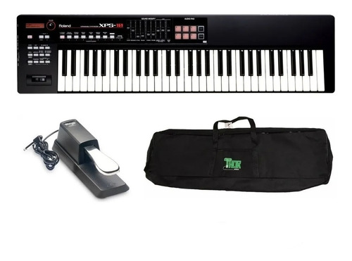 Teclado Sintetizador Xps10 Roland + Bag Capa +pedal E Nota