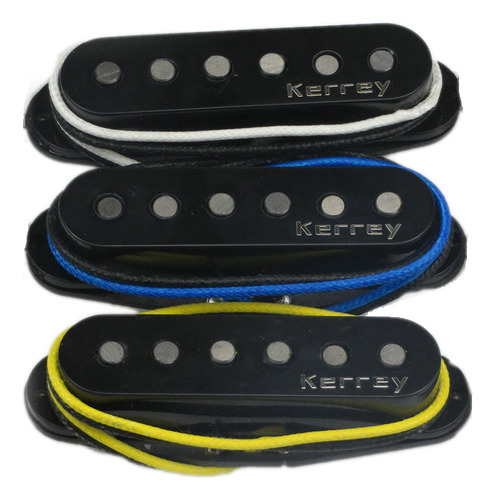 Set Guitarra Eléctrica Pickup Kerrey Hss Alnico 5 Humbucker