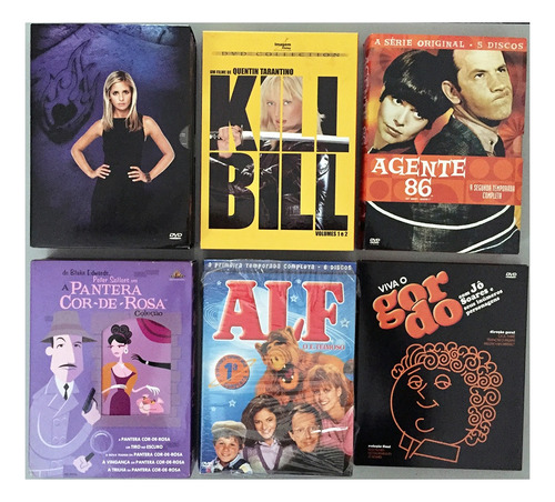 Dvd Filmes E Séries (combo De 6 Box Novos)