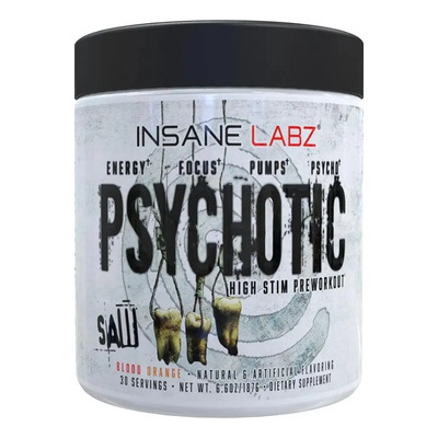 Pre Entreno Psychotic Saw Insane Labz Sabor Blood Orange | Meses sin interés