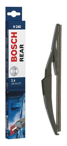 Palheta Limpador Parabrisa Traseira Bosch Original Silicone