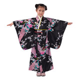 Trajes Para Niñas, Bata Tipo Kimono, Traje Tradicional Japon