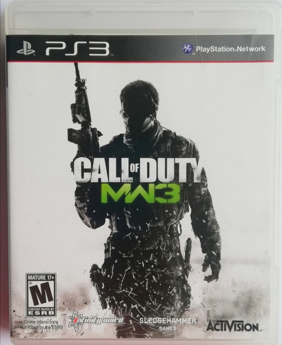 Juego Físico Ps3 Call Of Duty Moder Warfare 3 Mw3 Ps3 