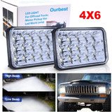 45w Rectángulo Auto Luz 4*6 Led Faro Alto Bajo Haz H4 Reempl