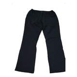 Jogger Dama Negro Tiro Medio Recto Talle 5