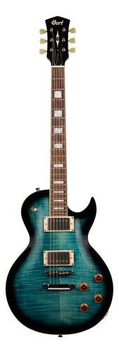 Guit Eléc Cort Cr250 Dark Blue Exp - Les Paul / En Belgrano!