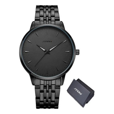 Relojes De Acero Inoxidable Sencillos Y Luminosos Sinobi Par