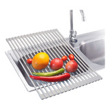 Lauon - Escurridor De Platos Enrollable, 20.5 X 13 Pulgadas,