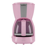 Cafeteira Rosa Inox Britânia Bcf15 15 Cafés 110v/220v