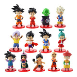 13 Juguetes Muñecos Dragon Ball Z Goku, Vegeta, Trunks, Etc