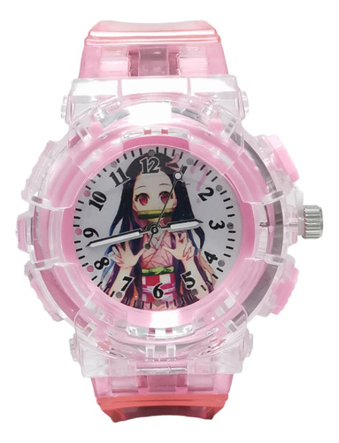 Reloj Para Niña Con Caratula De Kimetsu Demon Slayer