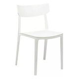 Silla Rio Living Comedor Sc01 Blanco Nictom Apilable X4