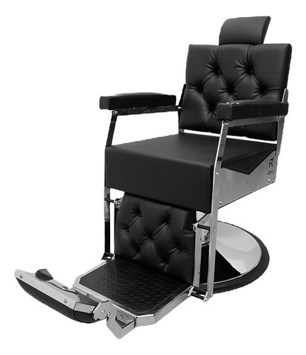 Cadeira Poltrona Kigman Retrô De Barbeiro 