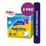 Apositos Multiuso Parati 3paq De 20und. Talla Xg