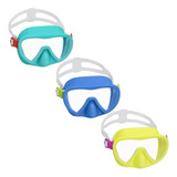 Mascara De Buceo Natacion Infantil Bestway 22057 Azul