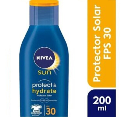 Nivea · Protector Solar Sun Protect & Bronze Fps30 Alto