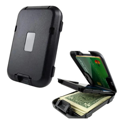 Billetera Tarjetero Cartera Minimalista Táctica Bloqueo Rfid | MercadoLibre
