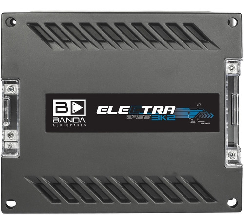 Módulo Automotriz Electra Band 3k2 Power 3000w 1 Canal Color Negro