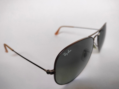 Gafa Sol Ray-ban Aviator Gris Modelo 3025. Original