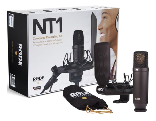 Microfone Condensador Rode Nt1 - Kit Completo