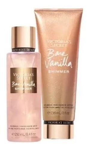  Kit Bare Vanilla Shimmer Com Gliter Victoria's Secret !!!
